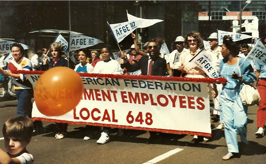 AFGE Labor Day Parade