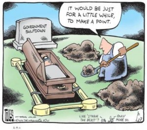 Government-Shutdown- Cartoon